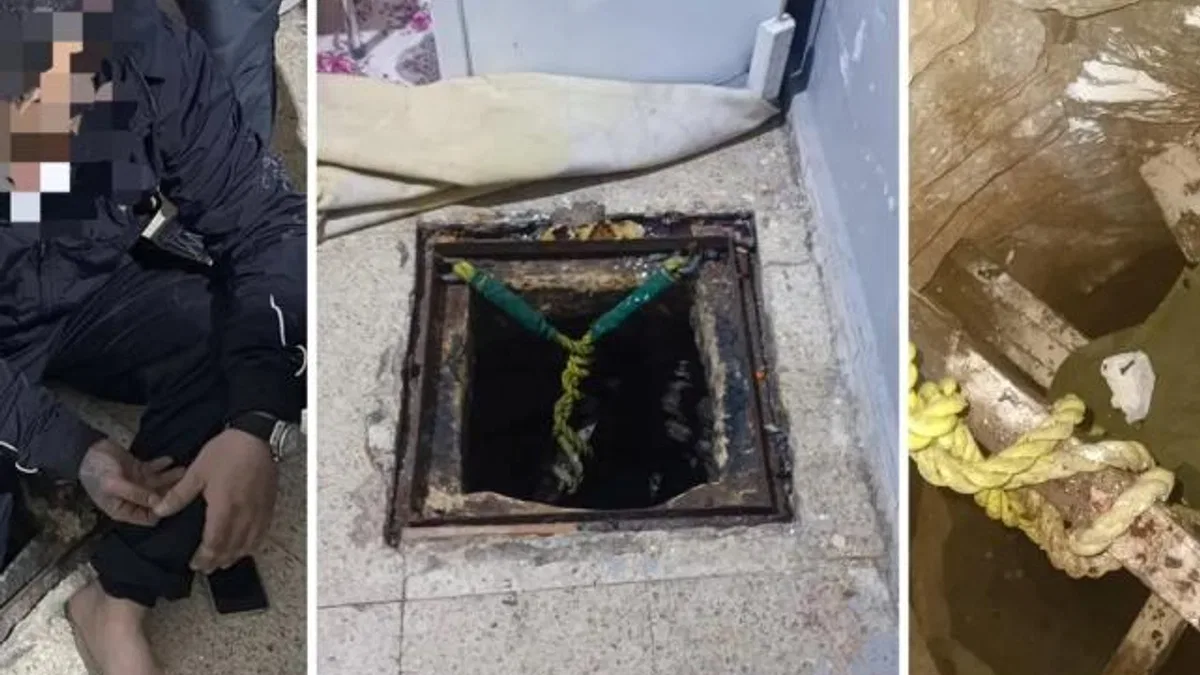 Kilis'te kuyuda saklanan firari yakalandı!