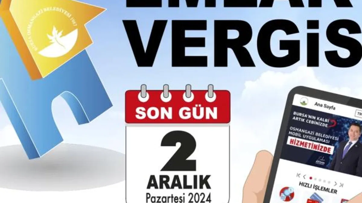 Bursa Osmangazi’nden vergi ödeme kolaylığı