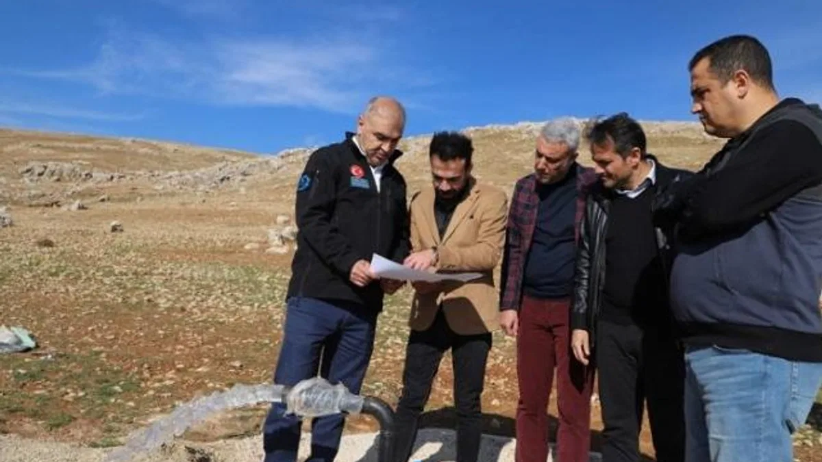Diyarbakır Silvan'da 2 mahalleye içme suyu müjdesi