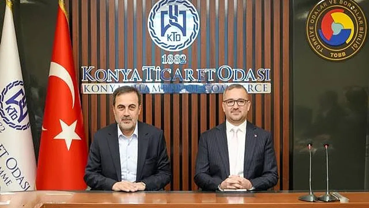 Merkez Bankası Başkanı Karahan KTO'yu ziyaret etti