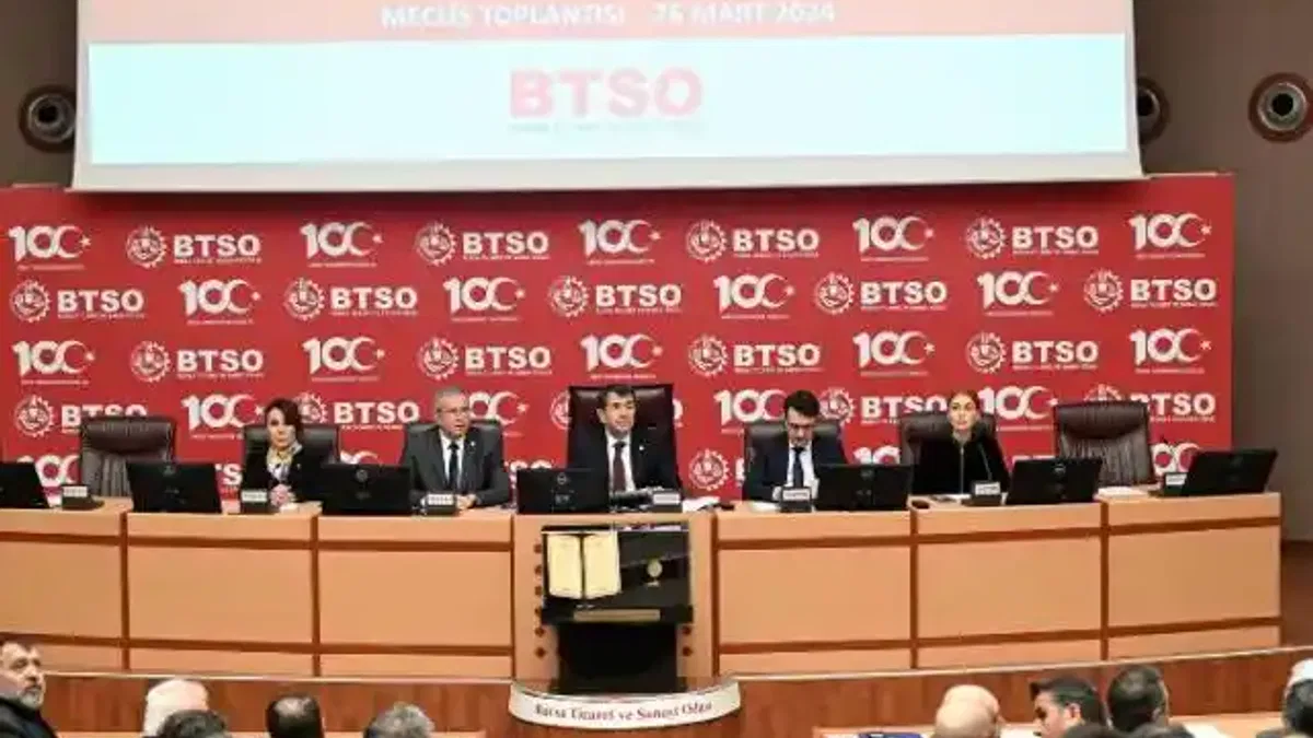 BTSO Mart Ayı Meclis Toplantısı gerçekleştirildi