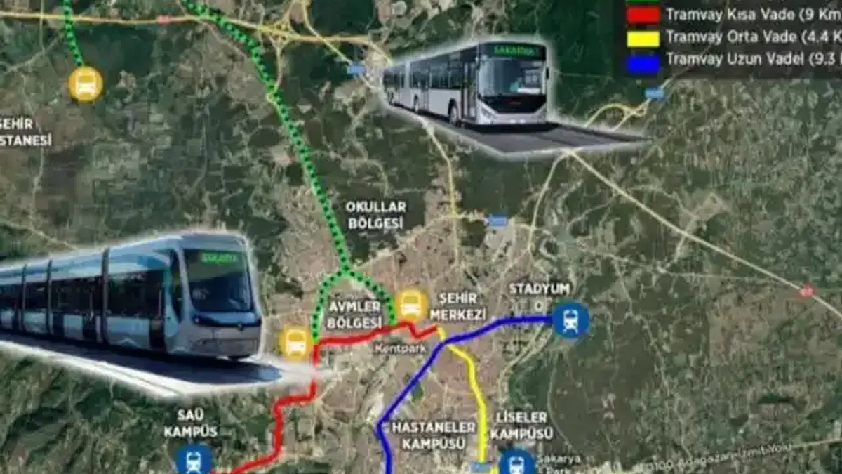 Sakarya'da o hattın mesafesi uzatıldı