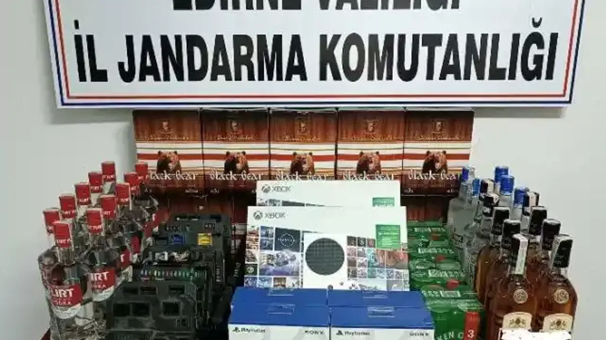 Edirne'de kaçakçılara darbe