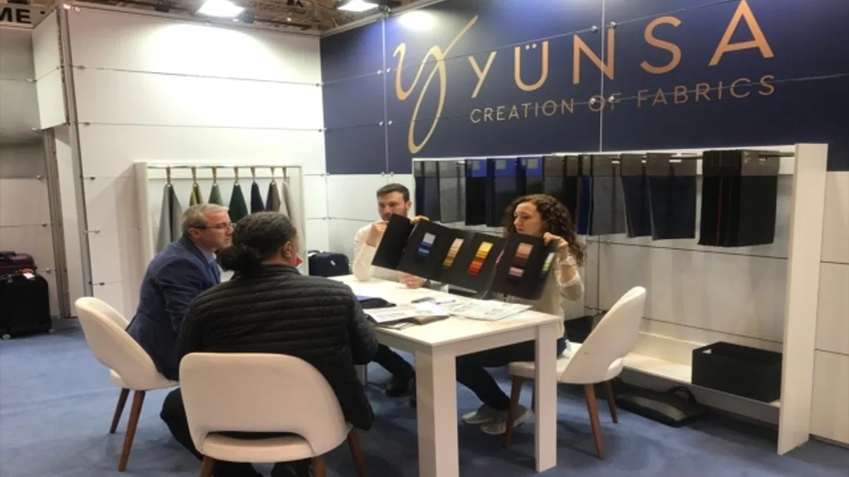 Yünsa kumaşları Almanya'da ön planda