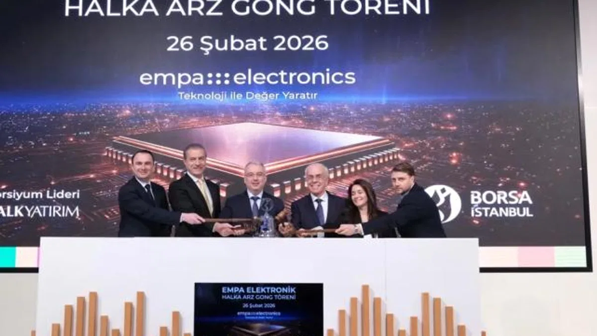Borsa İstanbul’da Gong Empa Elektronik İçin Çaldı
