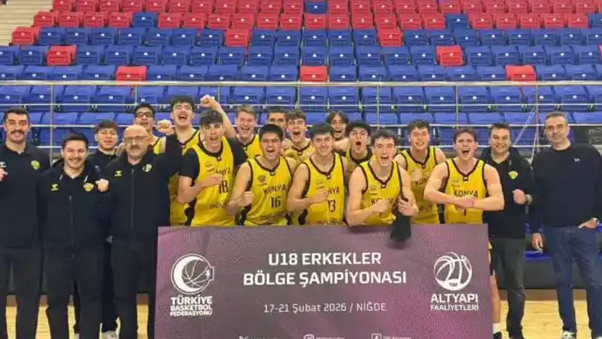 Konya Büyükşehir'in basketbol altyapısındaki gençler gururlandırıyor