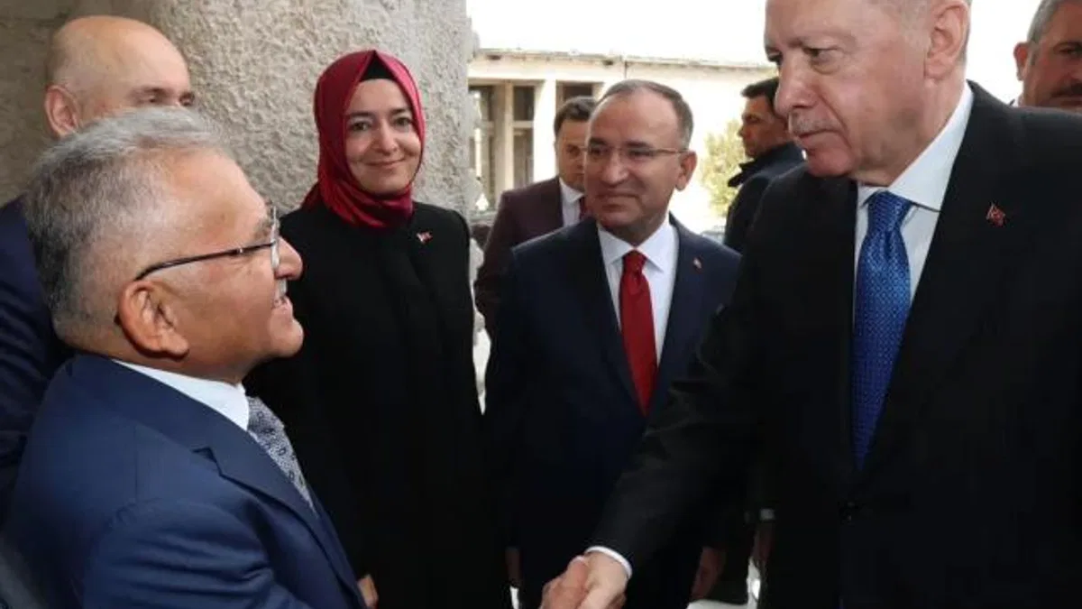 Başkan Büyükkılıç ile görüşen Cumhurbaşkanı Erdoğan’dan Kayserililere selam