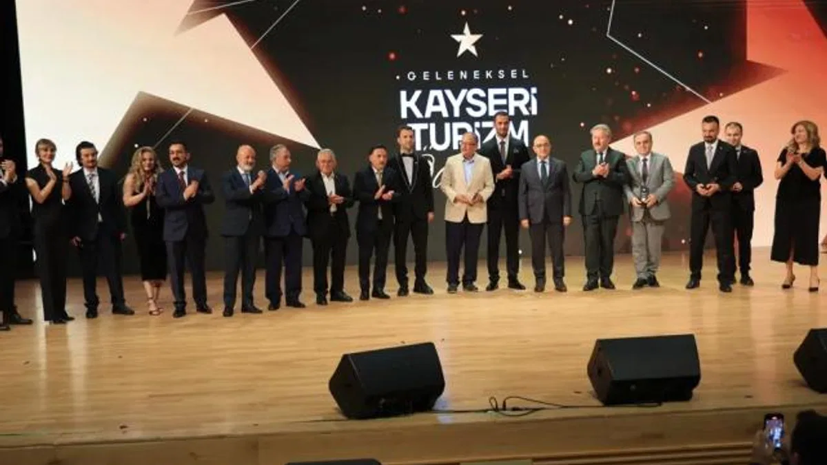 Kayseri Talas'a TAYOTED'den 'turizme katkı' ödülü