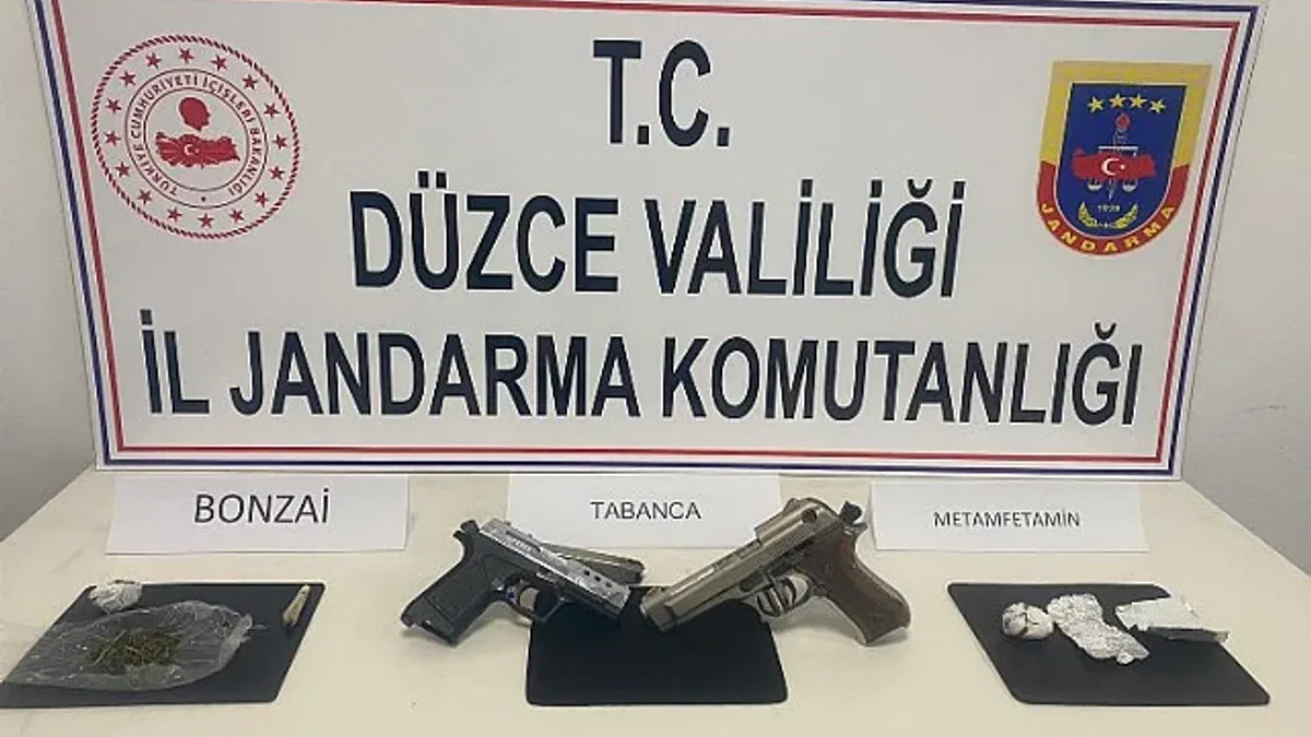 Düzce'de uyuşturucu satıcısı tutuklandı