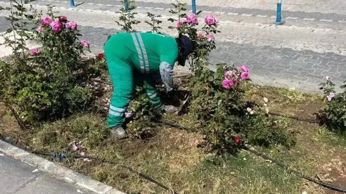 Muğla Milas'ta bayram öncesi bakım