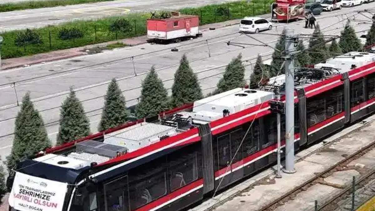 Samsun’da tramvay filosu güçleniyor