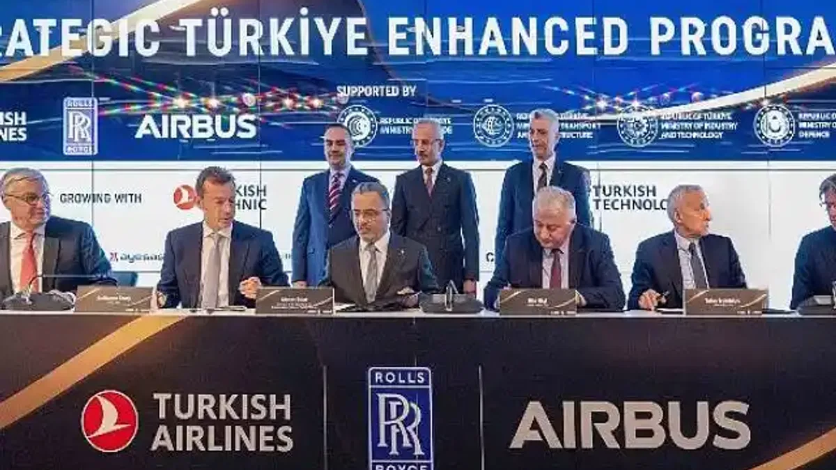 Rolls-Royce ve Türk Hava Yolları stratejik ortaklıklarını güçlendiriyor
