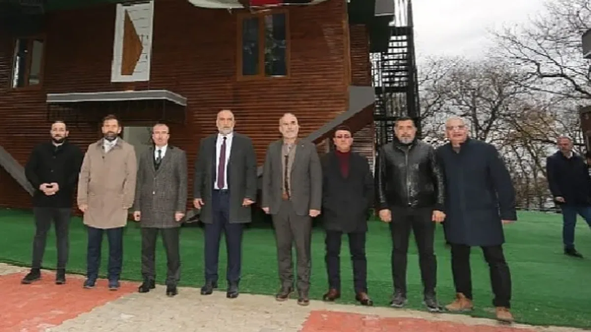 Samsun Milletvekili Av. Orhan Kırcalı Canik Belediye Başkanı İbrahim Sandıkçı Yatırımları İnceledi