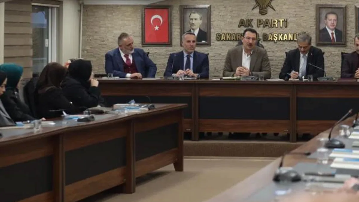 Sakarya'da Başkan Alemdar dönüşüm hedeflerini anlattı