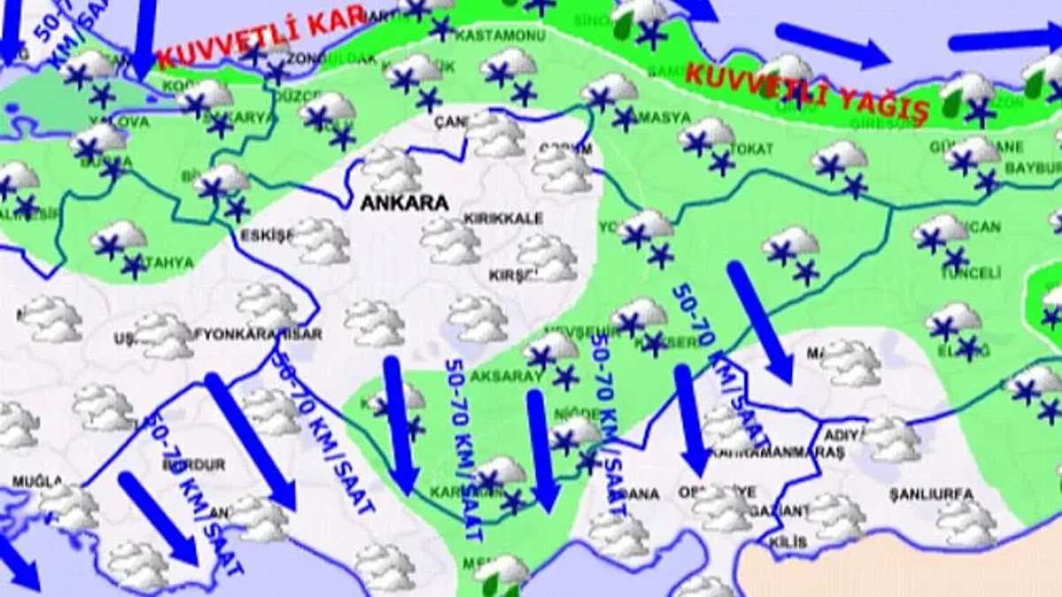 Kuvvetli kar, tipi, don, fırtına! Uyarı üstüne uyarı