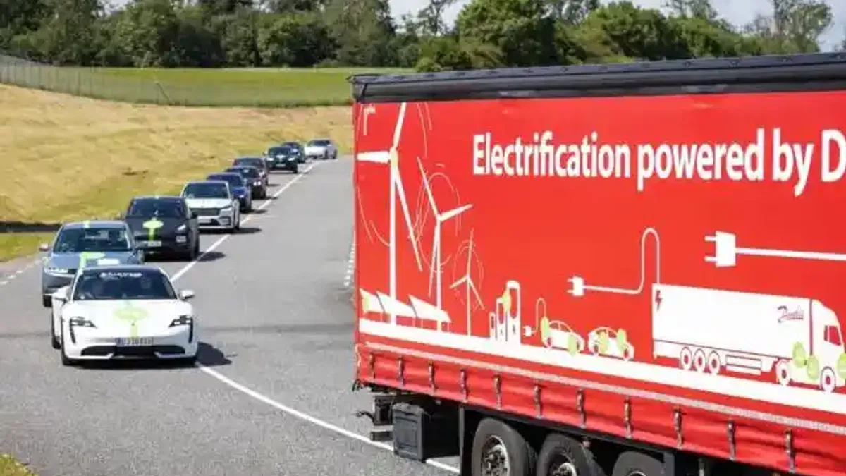 Dünyanın en büyük 'elektrikli ağır hizmet tipi' yolculuğu