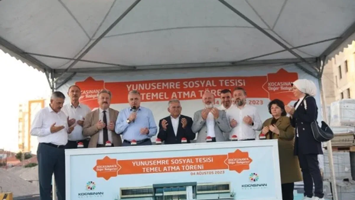 Kayseri Kocasinan'da dönüşüm devam ediyor