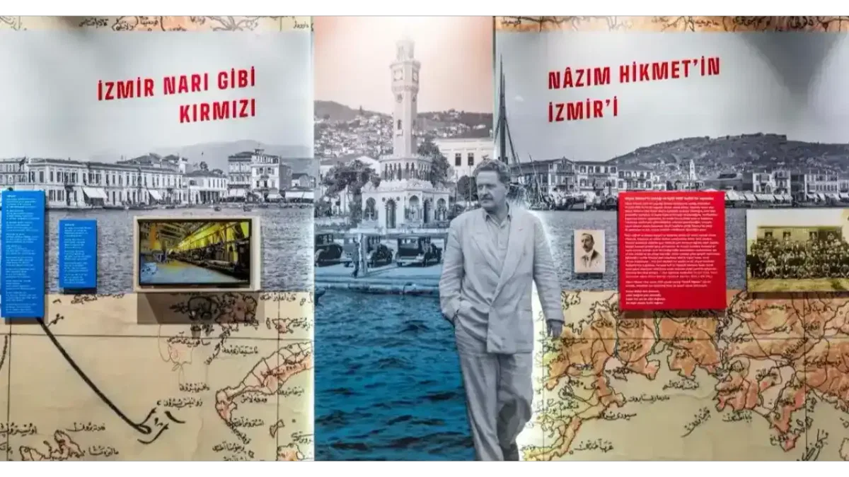 Nâzım Hikmet sergisi İzmir'de açıldı
