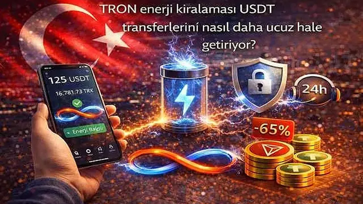 TRON enerji kiralaması USDT transferlerini nasıl daha ucuz hale getiriyor?