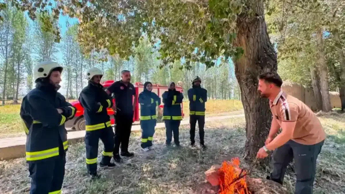 Van İtfaiyesi olası yangınlara karşı 7/24 görev başında
