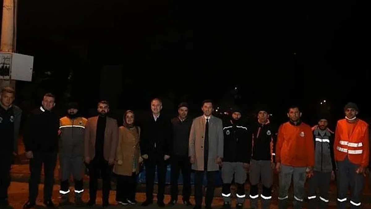 Protokol Mesaideki Çalışanların Yeni Yıl Heyecanına Ortak Oldu