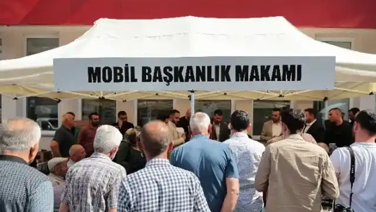 Başkan Arı ‘Mobil Başkanlık Ofisi’ uygulaması ile gönülleri fethediyor