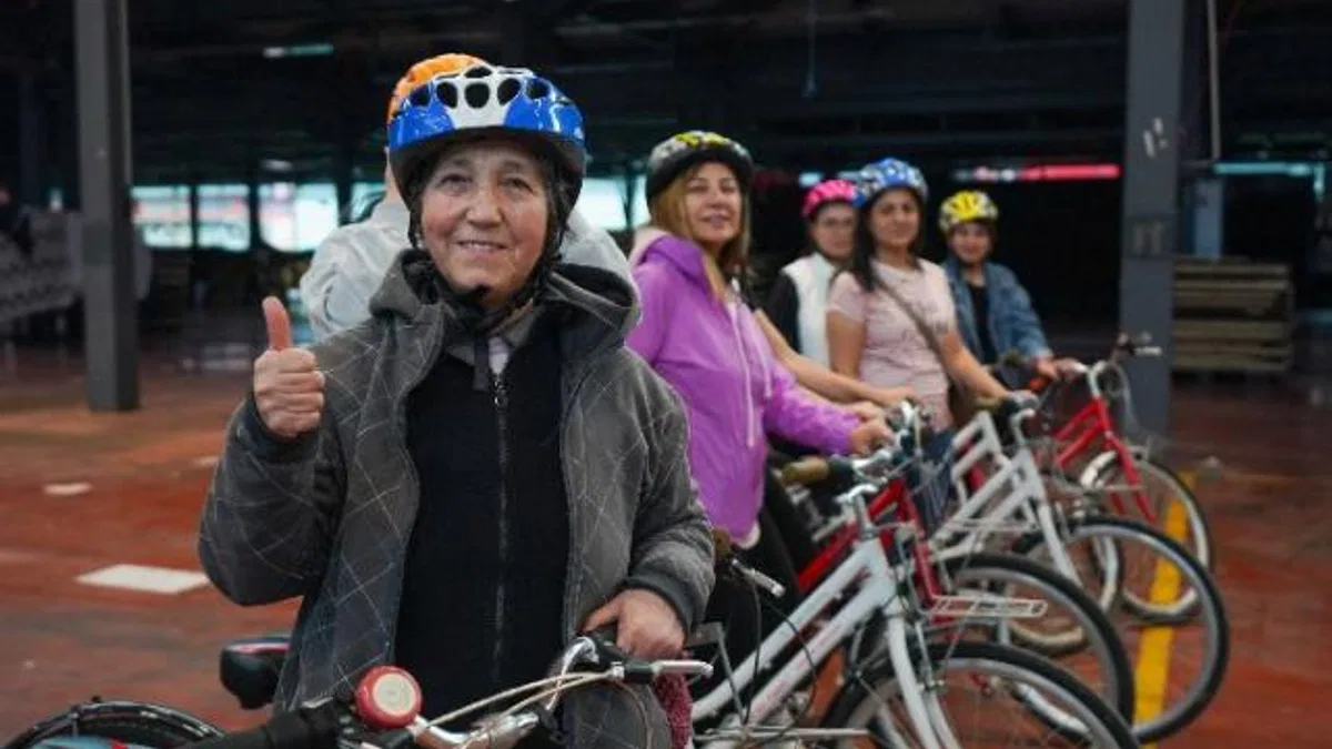 Beylikdüzü’nde “pedallar kadınlar için dönüyor”