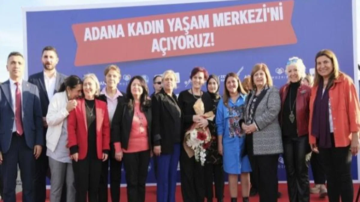 Adana Kadın Yaşam Merkezi kapılarını açtı
