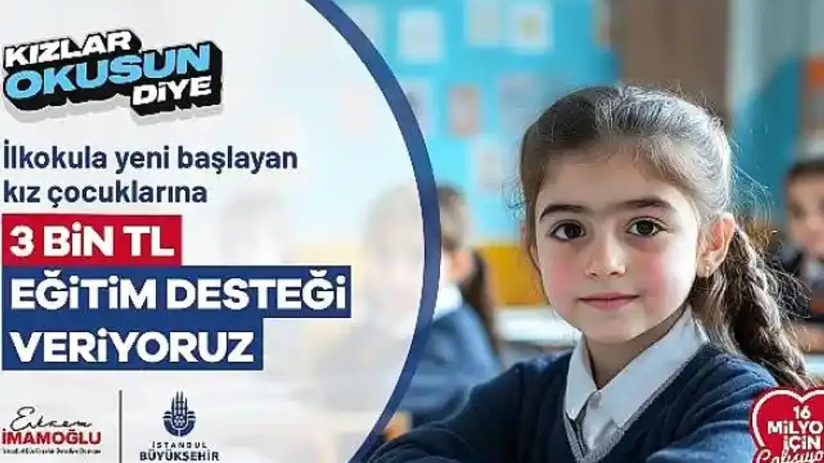 İBB, kız çocuklarının iyi eğitim alabildiği ve geleceğe umutla bakabildiği bir İstanbul var etmek için çalışmaya devam ediyor