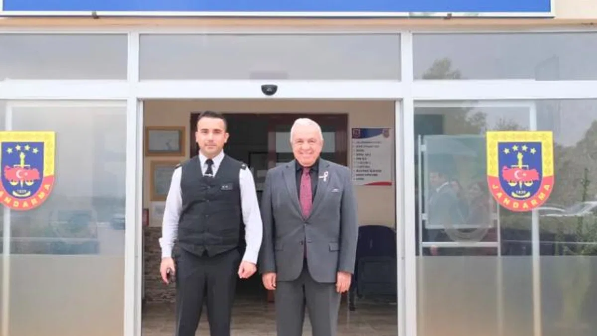 Başkan Şadi Özdemir’den Üsteğmen Önderışık’a Hayırlı Olsun Ziyareti