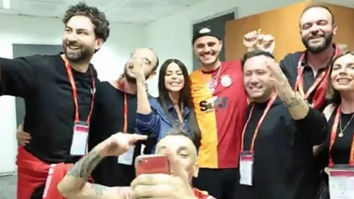 Simge ile Mauro Icardi ilk kez yan yana!