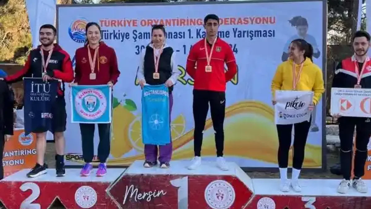 Oryantiringe Bostanlıspor damgası