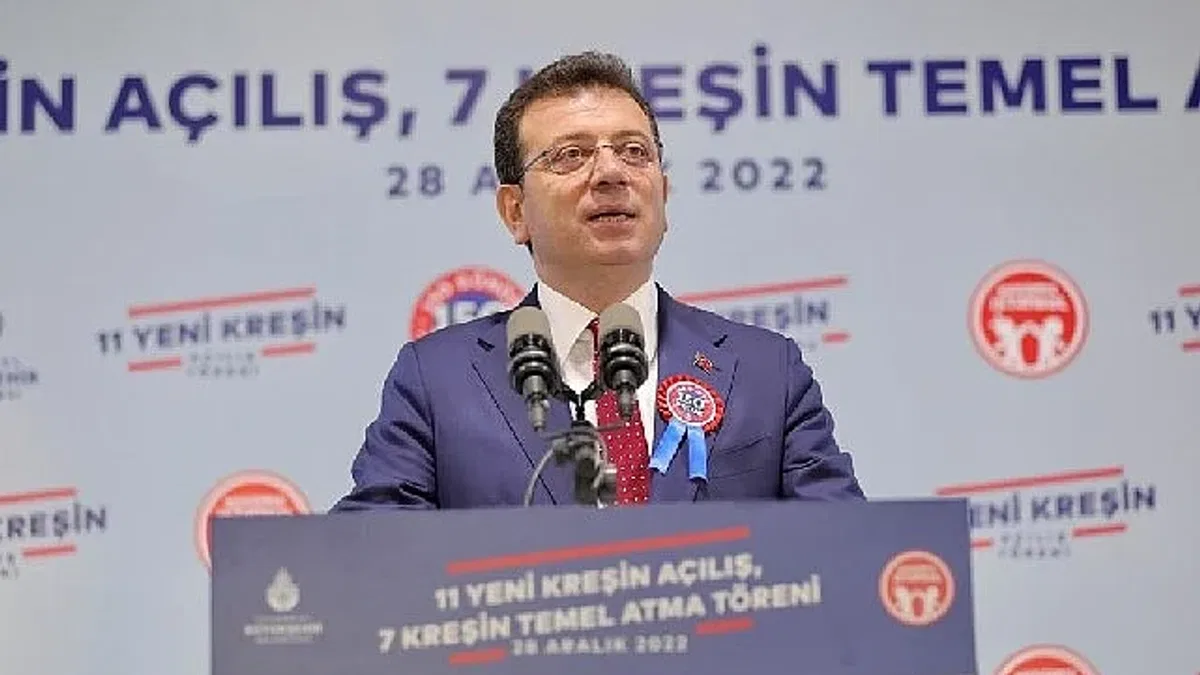 Ekrem İmamoğlu 11 Kreş Açıldı 7'sinin Temeli Atıldı