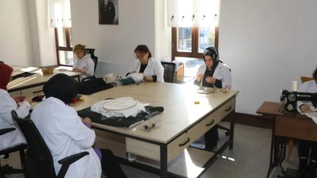 Ordu’da meslek ve sanat kurslarıyla yeni iş kapıları açılıyor
