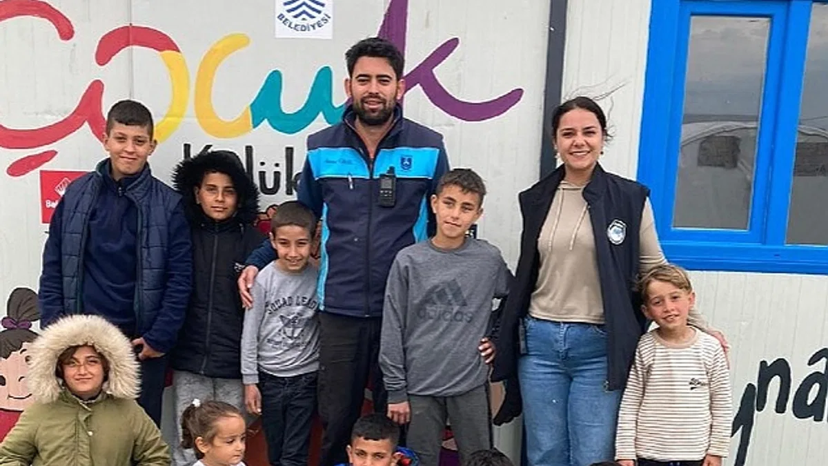 Belediye Dostluk Kentinde Çocuklara Etkinlikler