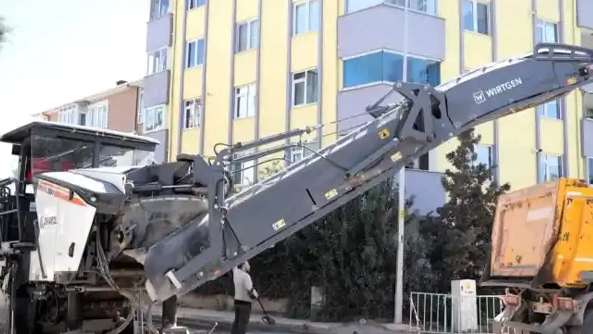 Körfez’de 22 kilometrelik üstyapı çalışması