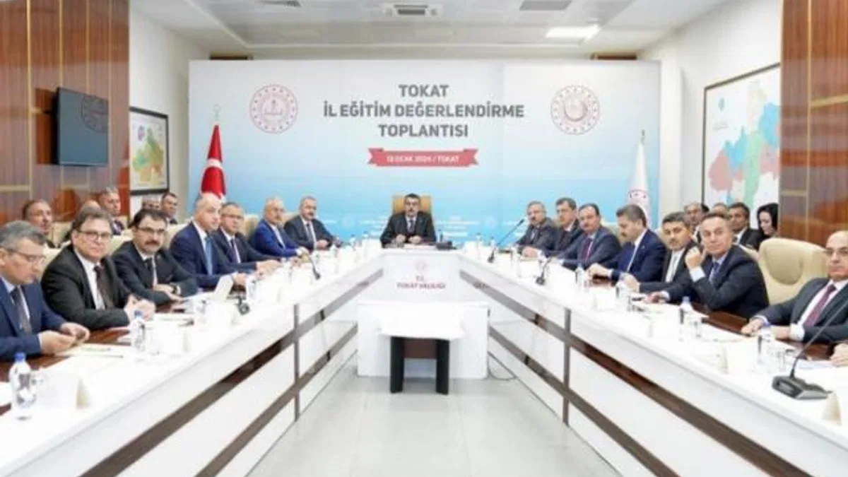 Bakan Tekin eğitimi Tokat'ta değerlendirdi
