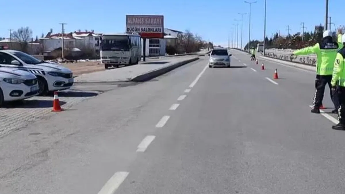 Son bir haftada 3,5 milyon araç denetlendi