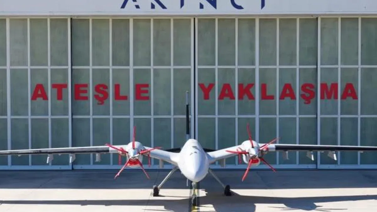 Jandarma'nın ilk 'AKINCI İHA'sı envanterde