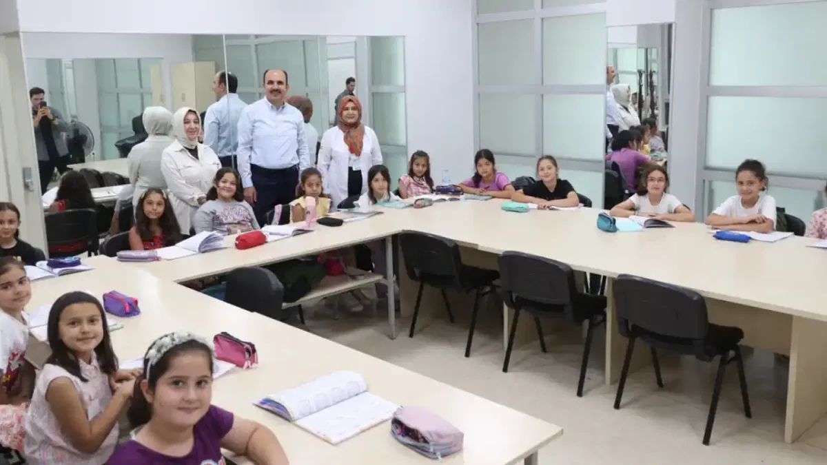 Başkan Altay: Çocuklarımız, cıvıl cıvıl bir yaz geçiriyor