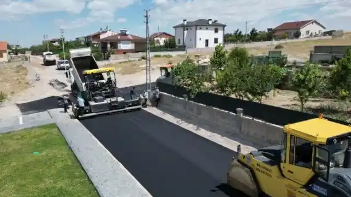 Melikgazi’ye kazandırılan yeni yollar vatandaşlara konfor sağlıyor