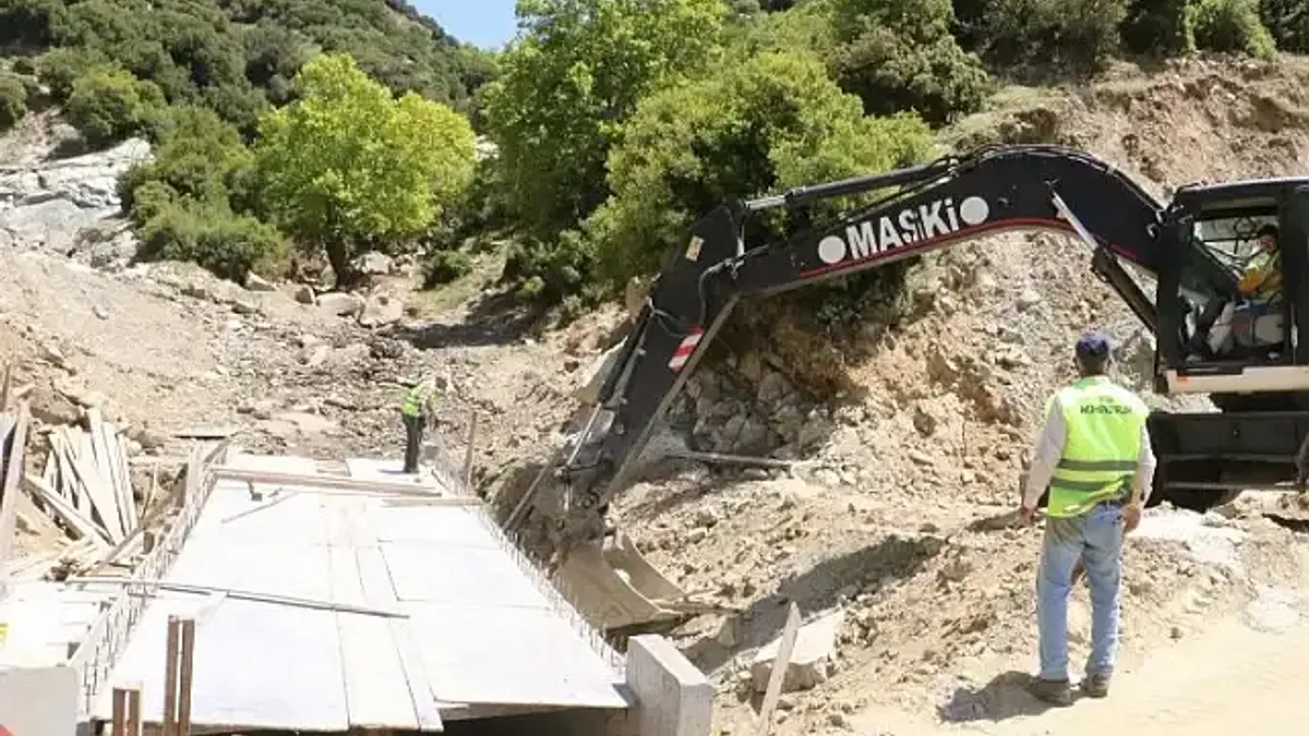 MASKİ, Sarıgöl'de yaraları sarıyor