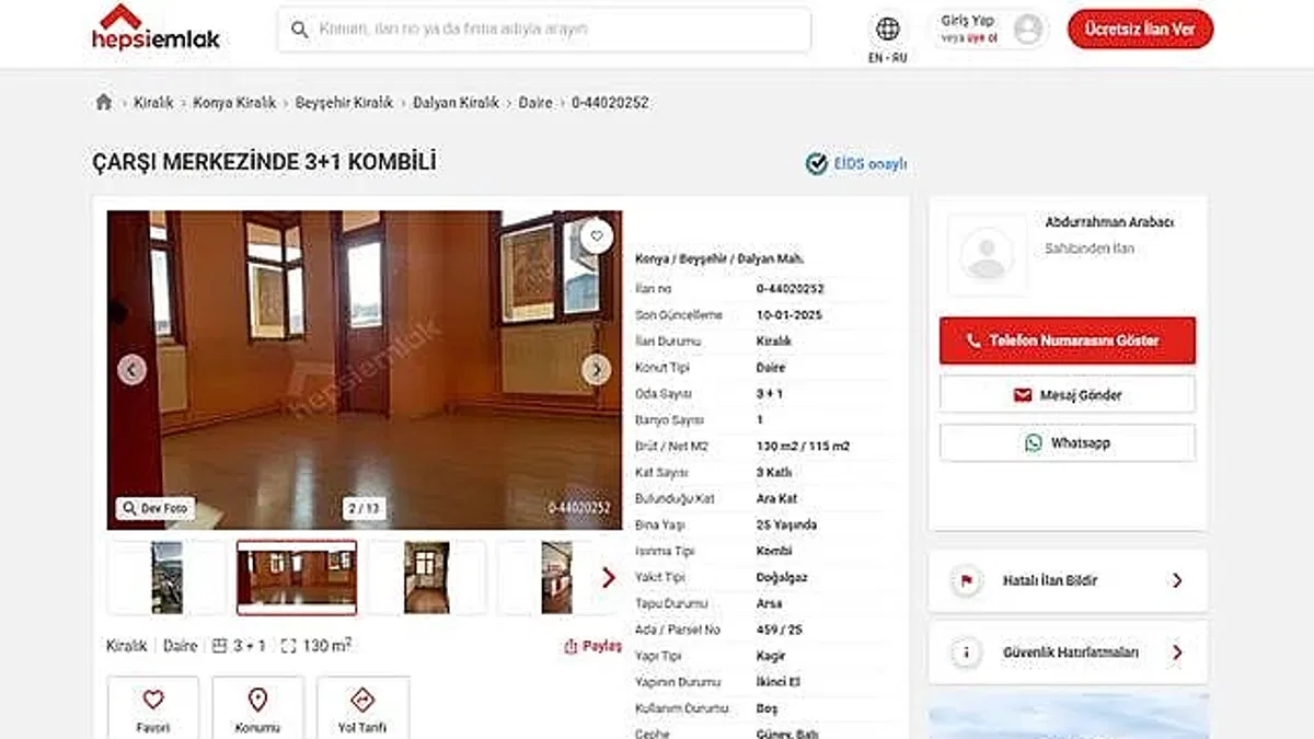 Doğanın İçinde Bir Yaşam: Beyşehir’de Kiralık Ev Seçenekleri
