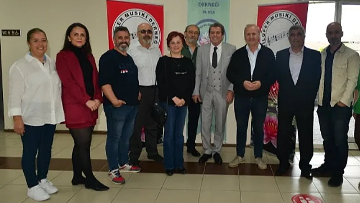 Nilüfer Musiki Derneği'nde anlamlı buluşma