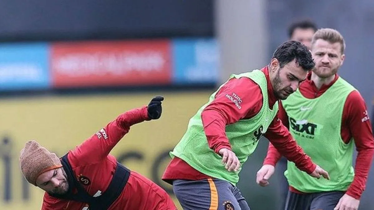 Galatasaray'da Trabzonspor maçı hazırlıkları sürüyor