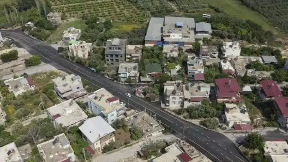 Mersin Silifke’de yollar yenilendi