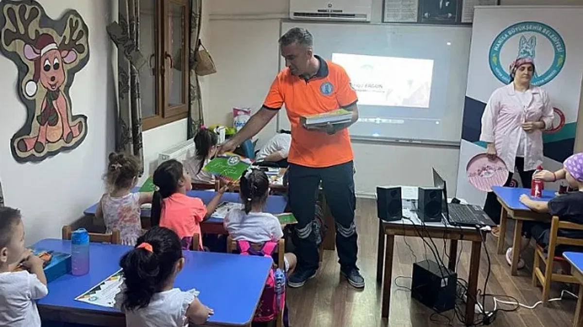 Manisalı miniklere doğa sevgisi aşılanıyor
