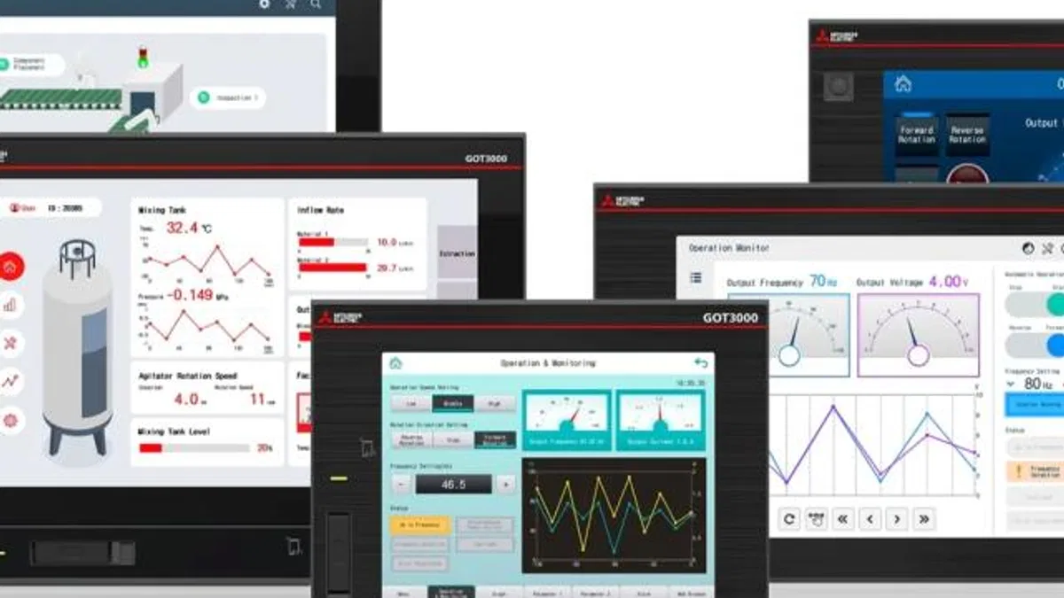 Mitsubishi Electric, Yeni Nesil GOT3000 ile Akıllı Üretimde Standartları Yükseltiyor