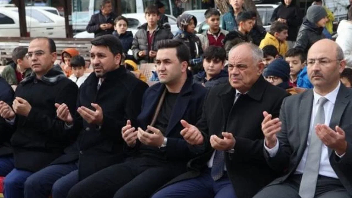 Kayseri Yahyalı'da Filistin'e destek kermesi