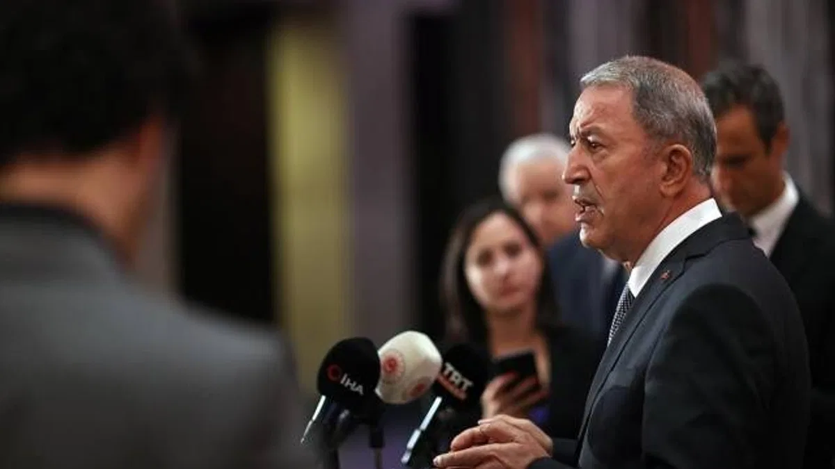 Milli Savunma Bakanı Akar'dan Yunanistan'ın provokasyonlarına sert tepki